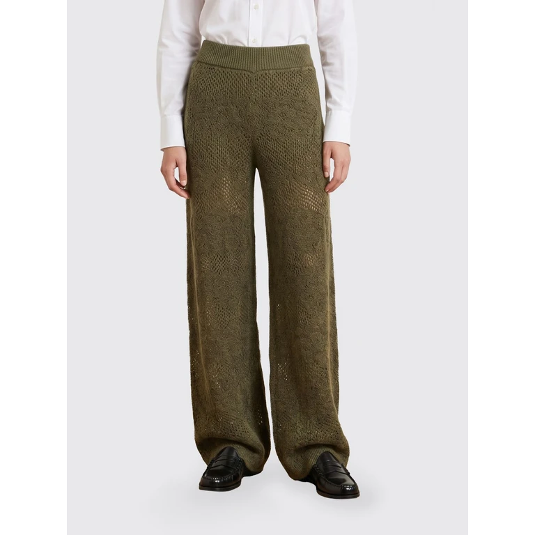 Sequin-Embroidered Wool-Knit Trousers (MFA790199C9985)