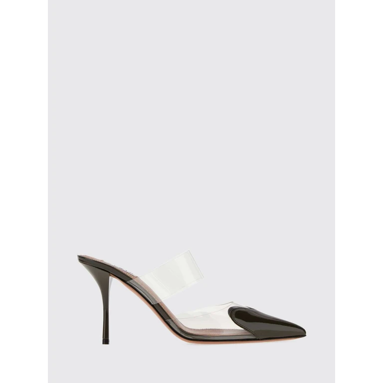 Le Caur Patent Leather and PVC Mules with High Stiletto Heel (AA3M053CK150610)