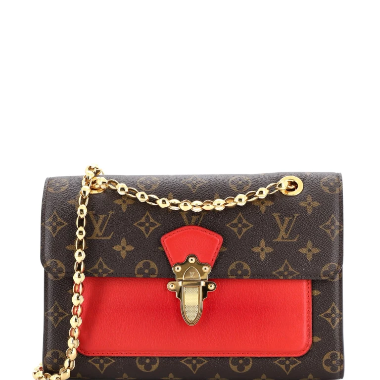 Victoire Handbag Monogram Canvas and Leather