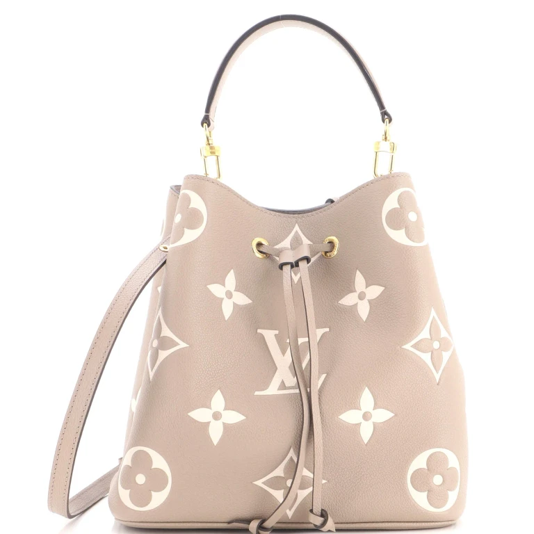 NeoNoe Handbag Bicolor Monogram Empreinte Giant MM