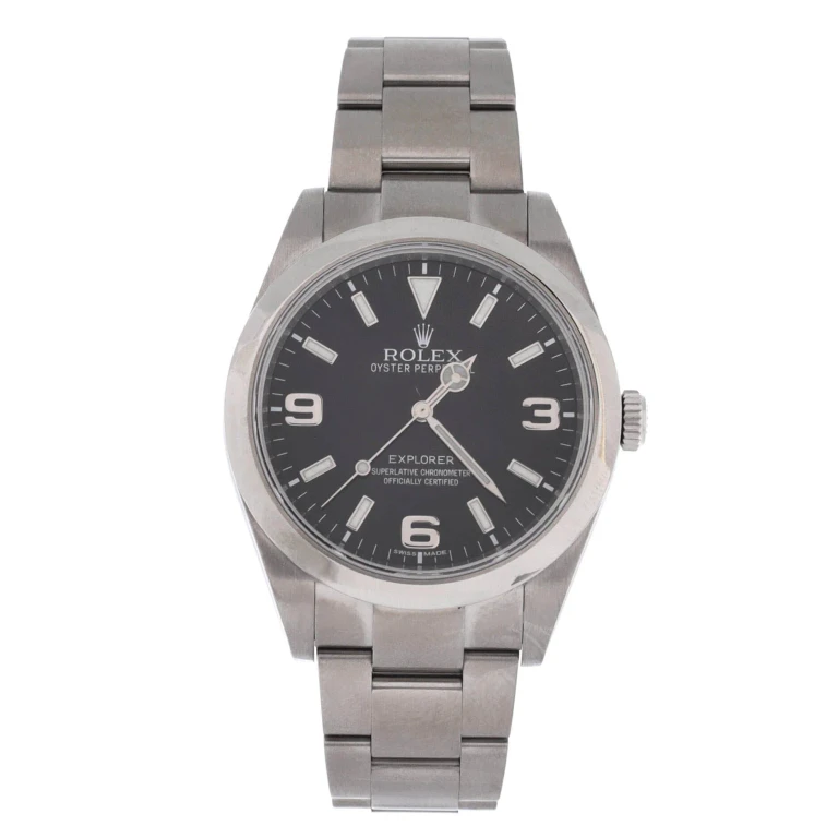 Oyster Perpetual Explorer Automatic Watch Stainless Steel 39
