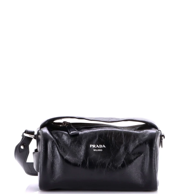 Top Handle Shoulder Bag Calfskin Small