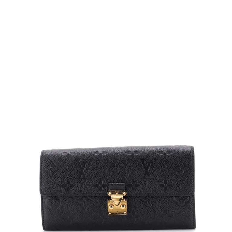 Sarah Metis Wallet Monogram Empreinte Leather