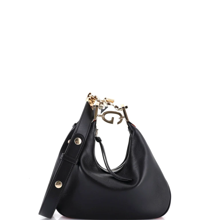 Attache Shoulder Bag Leather Small