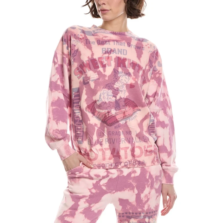 Sweet Kitty Crewneck Pullover