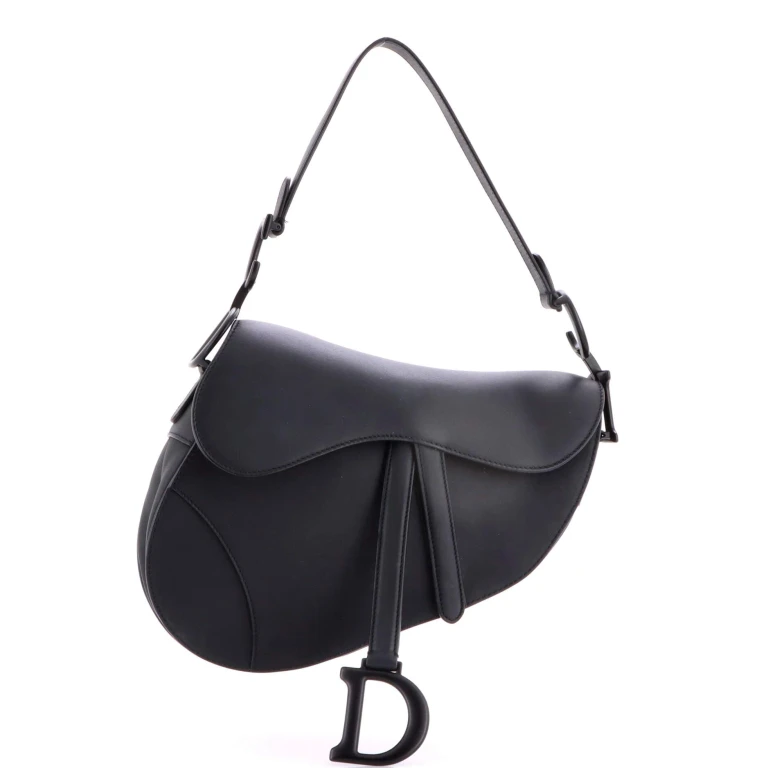 Ultra Matte Saddle Handbag Leather Medium