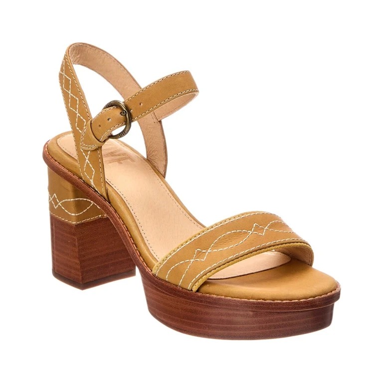 Pipa Woodstock Suede & Leather Sandal