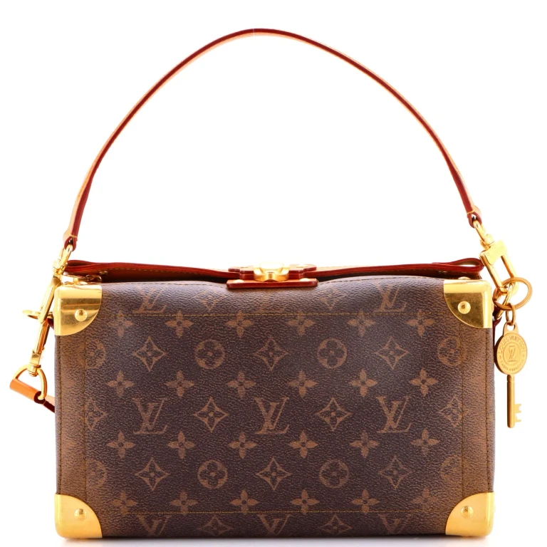 Soul Trunk Bag Monogram Dust Leather East West