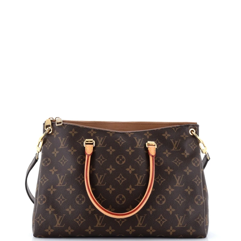 Pallas Tote Monogram Canvas with Leather