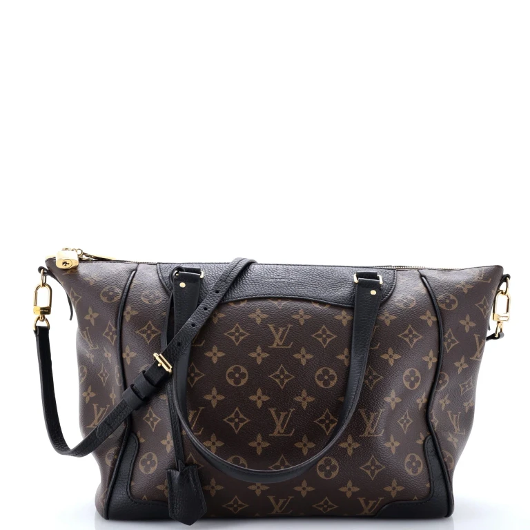 Estrela NM Handbag Monogram Canvas with Leather