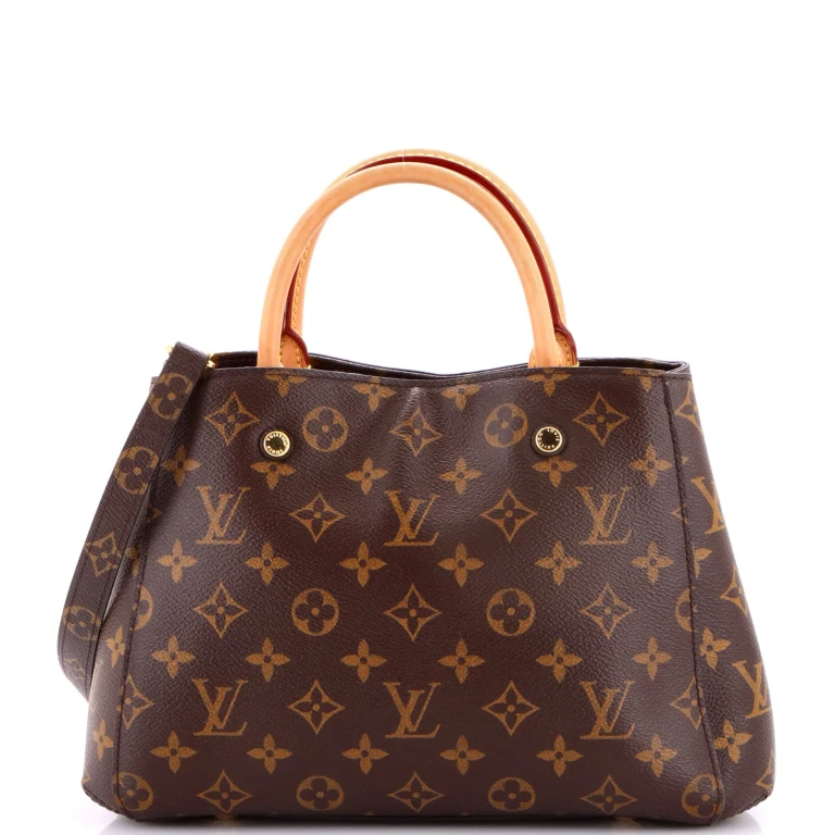 Montaigne Handbag Monogram Canvas BB