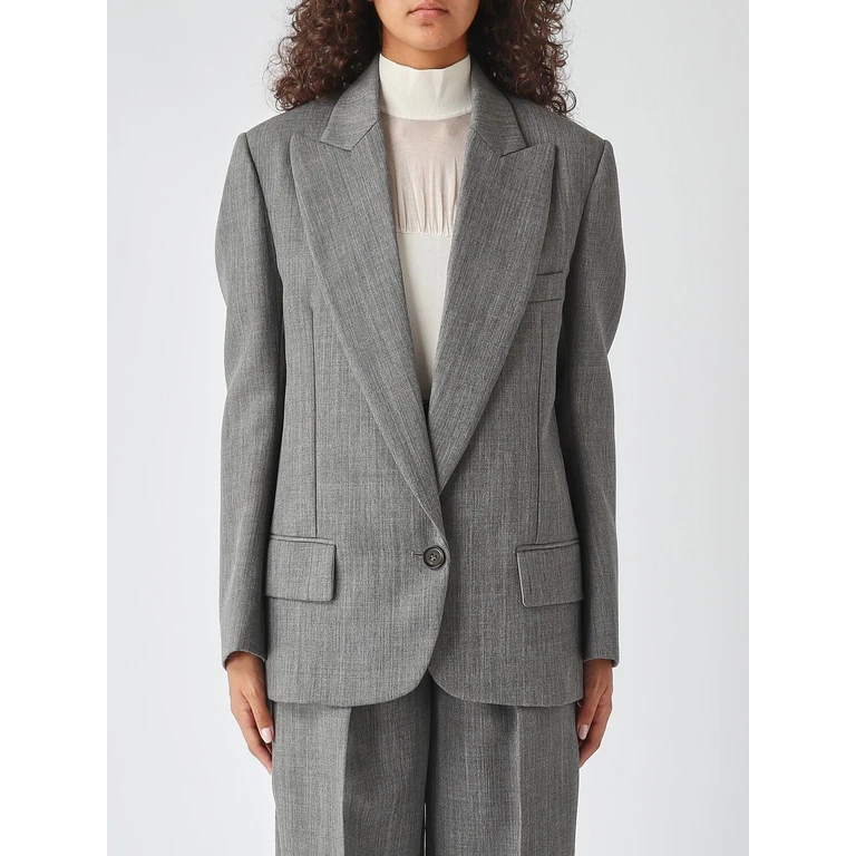 ELISABETTA FRANCHI Jacket Woman color Grey (GI28167E2431)