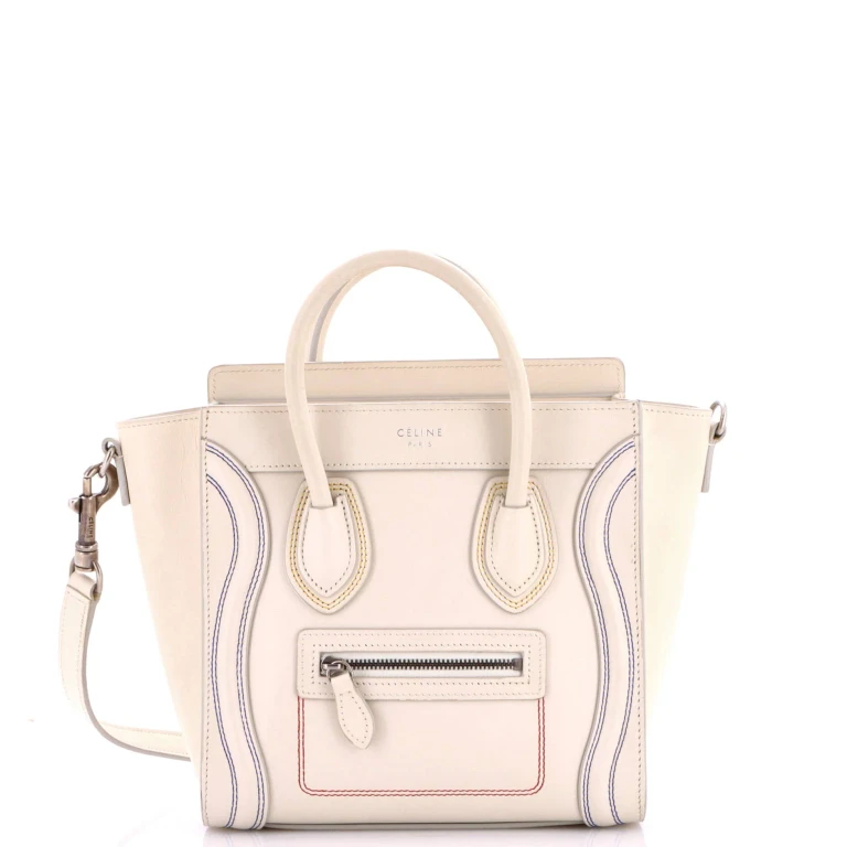 Luggage Bag Smooth Leather Nano