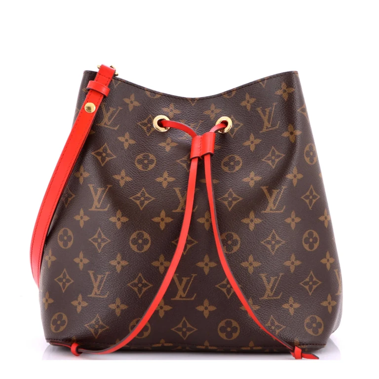 NeoNoe Handbag Monogram Canvas with Leather MM