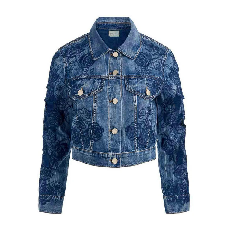 Veste En Jean - Bleu Foncé (CD606D06242E437)