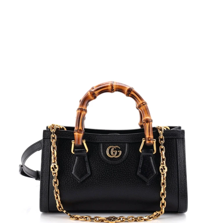 Diana NM Convertible Shoulder Bag Leather Small