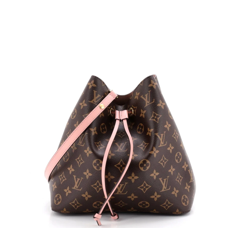 NeoNoe Handbag Monogram Canvas with Leather MM