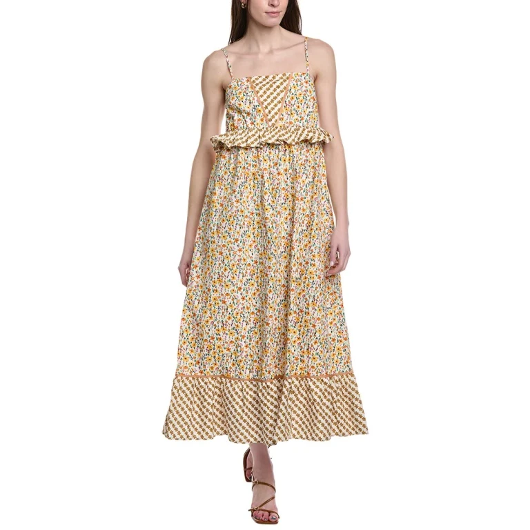 Spring Sunrise Maxi Dress