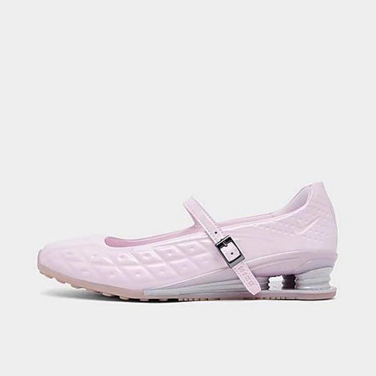 Women's Shox Z Calistra Mary Jane Casual Shoes in Pearl Pink/Platinum Violet Size: 6.0