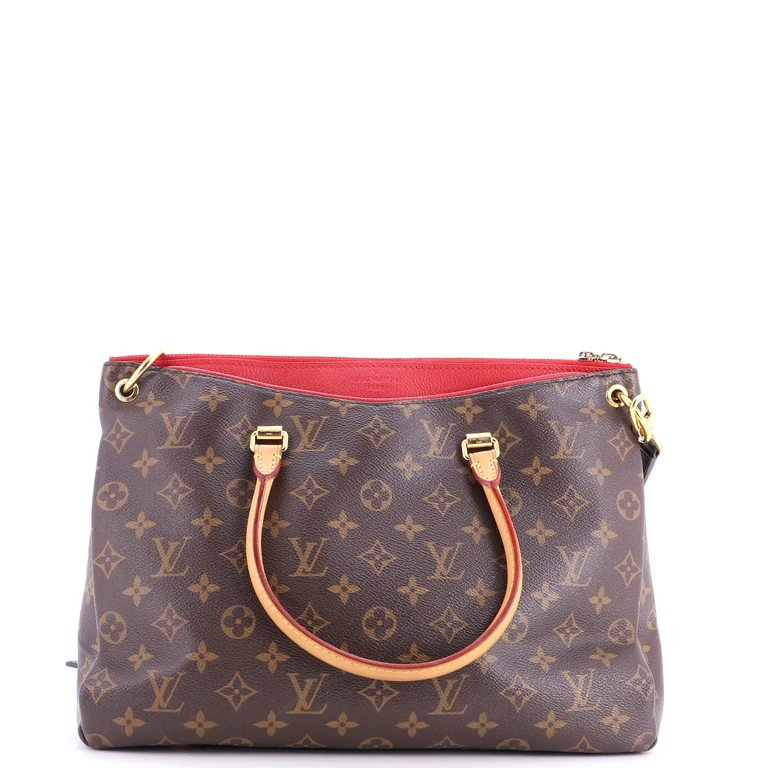 Pallas Tote Monogram Canvas with Leather