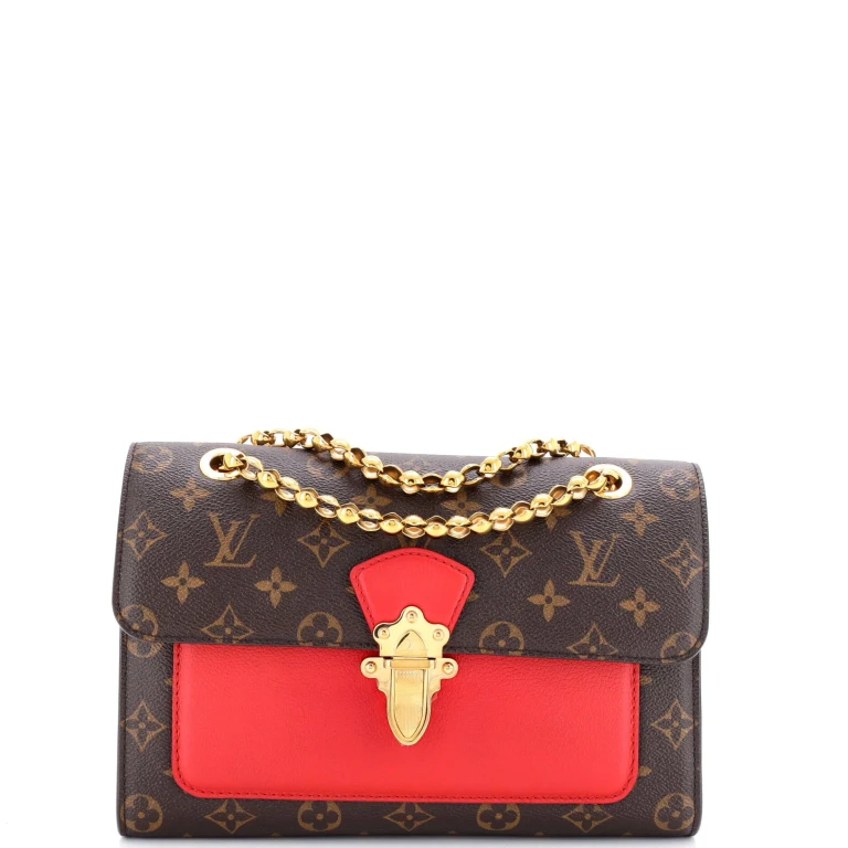 Victoire Handbag Monogram Canvas and Leather