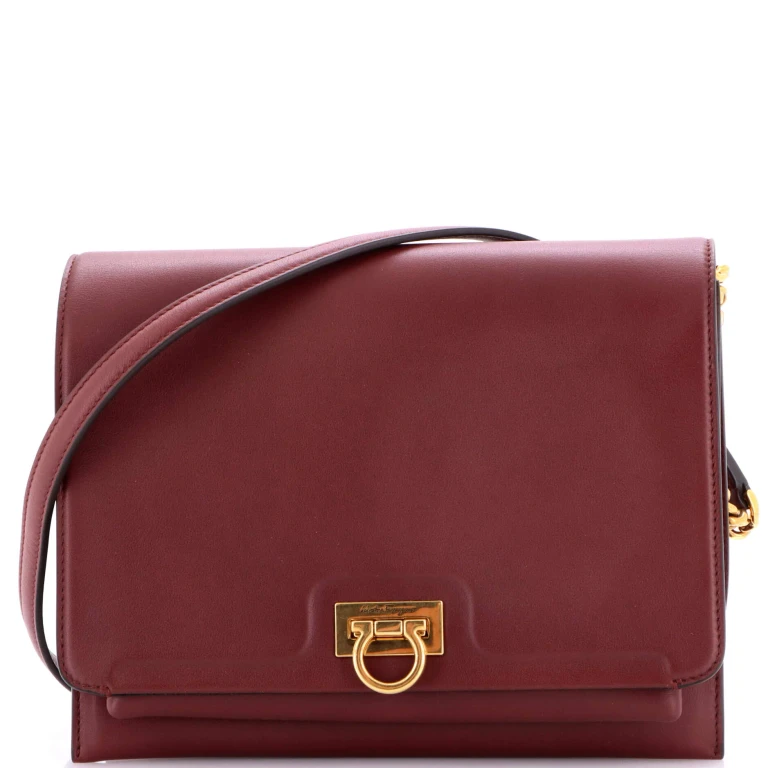 Trifolio Flap Bag Leather Medium