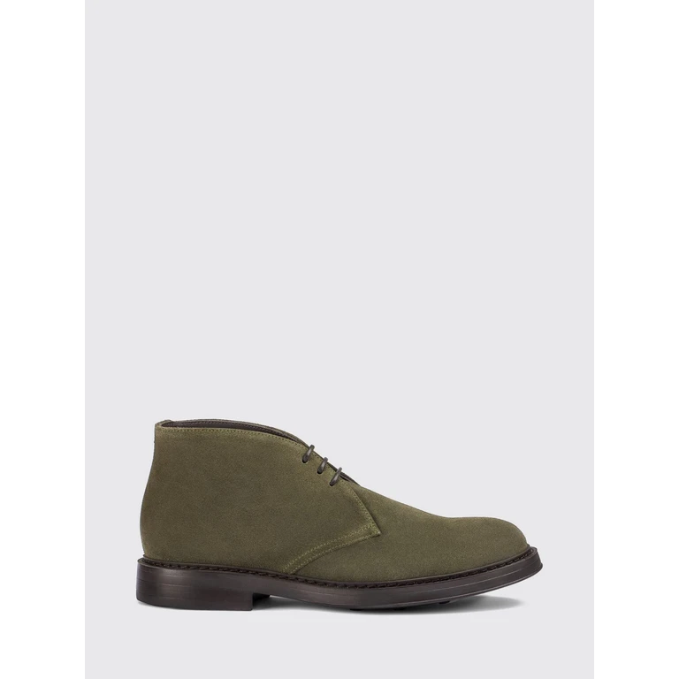 DOUCAL'S Suede Leather Chukka Boots with Rubber Sole (DU3237BRUXUF009TV23)