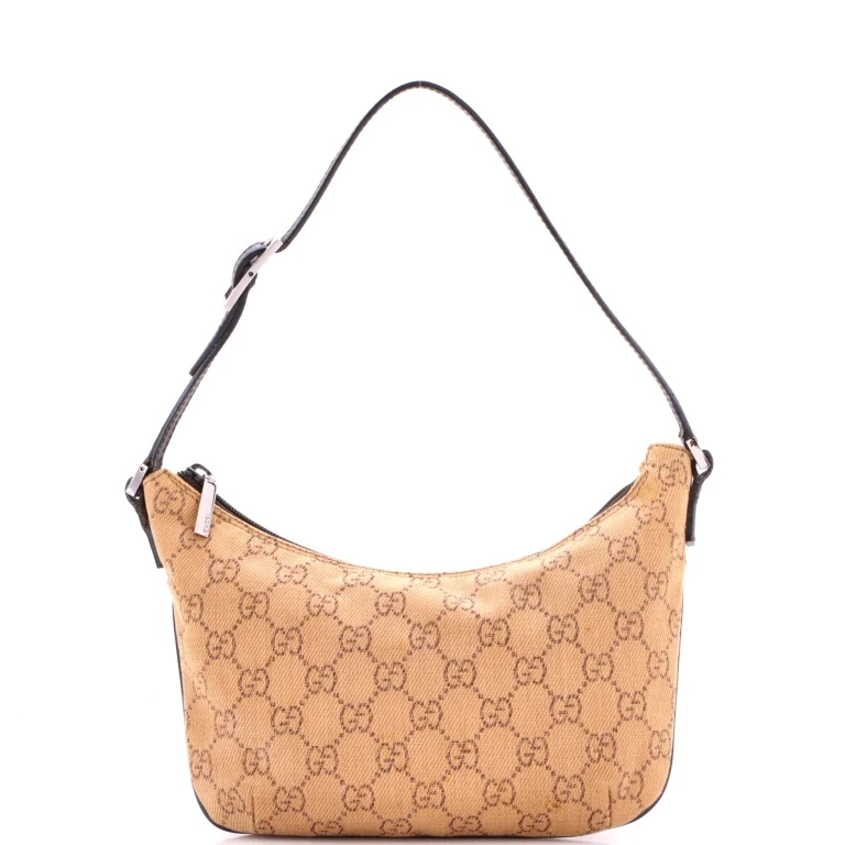 Vintage Pochette Shoulder Bag GG Canvas Small