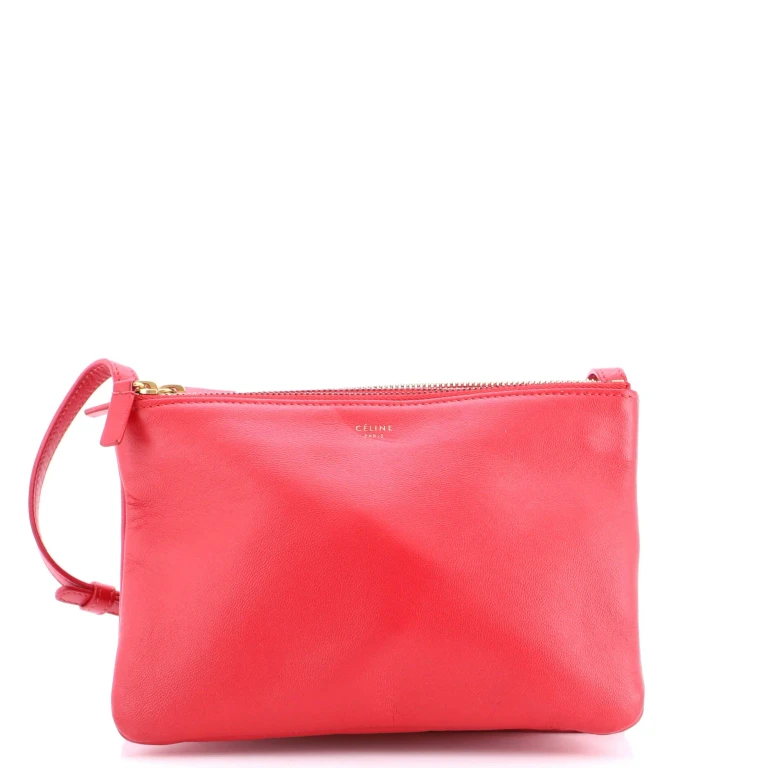 Trio Crossbody Bag Leather Small