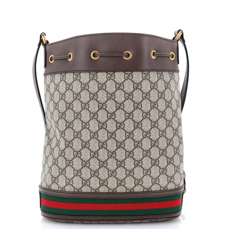 Ophidia Bucket Bag GG Coated Canvas Medium