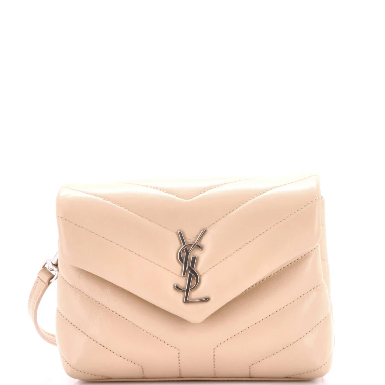 Loulou Shoulder Bag Matelasse Chevron Leather Toy
