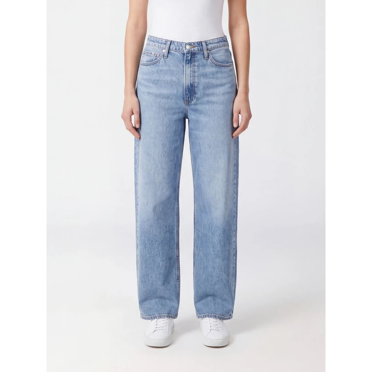 Jean Logan taille mi-haute à jambe large Rag & Bone