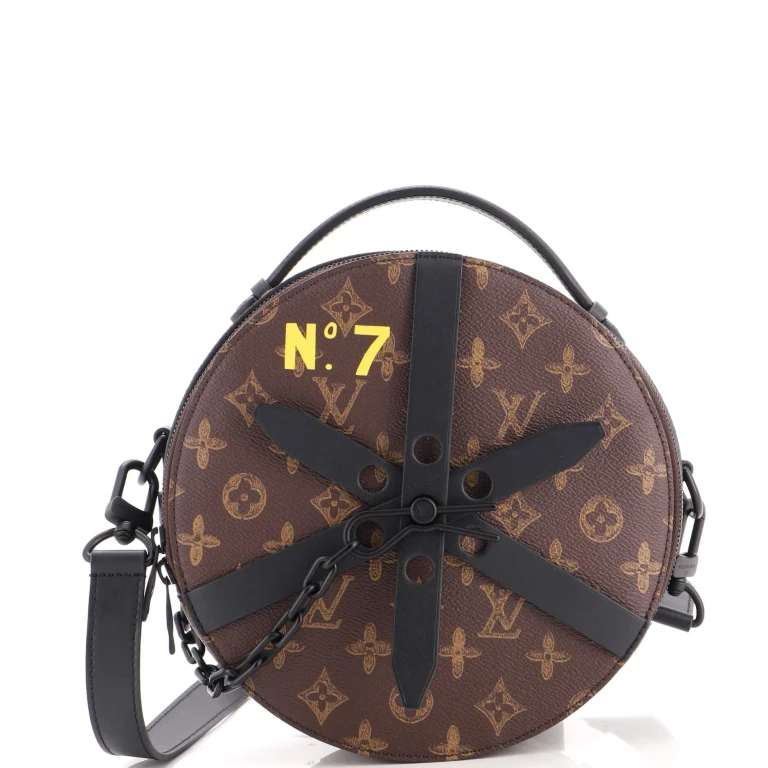 Wheel Box Bag No.7 Trunk L'Oeil Vintage Monogram Canvas