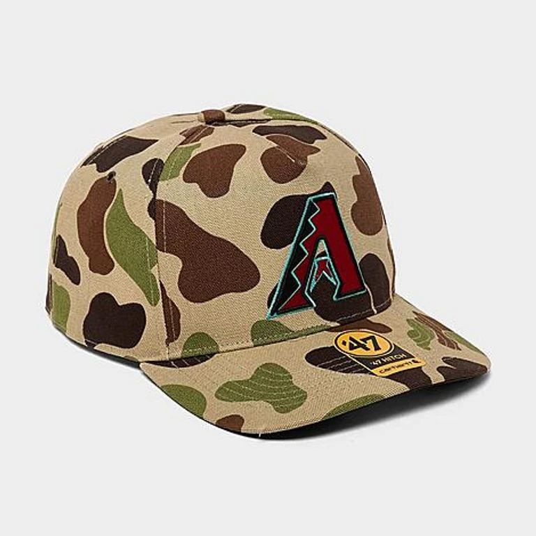 '47 x Carhartt Arizona Diamondbacks MLB Duck Camo HITCH Snapback-Hut