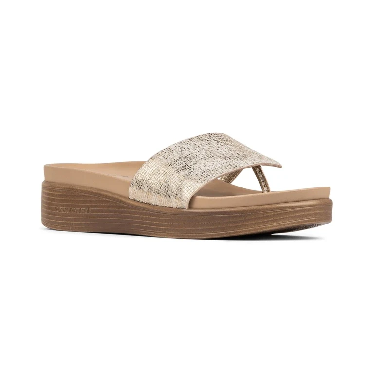 Fifi Leather Footbed Sandal