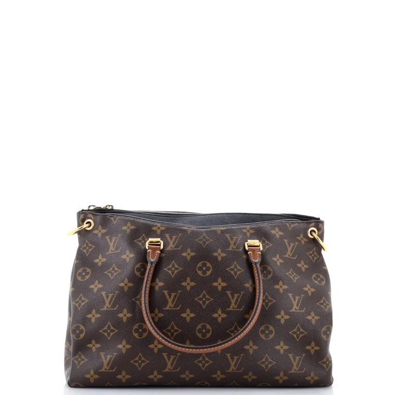 Pallas Tote Monogram Canvas with Leather