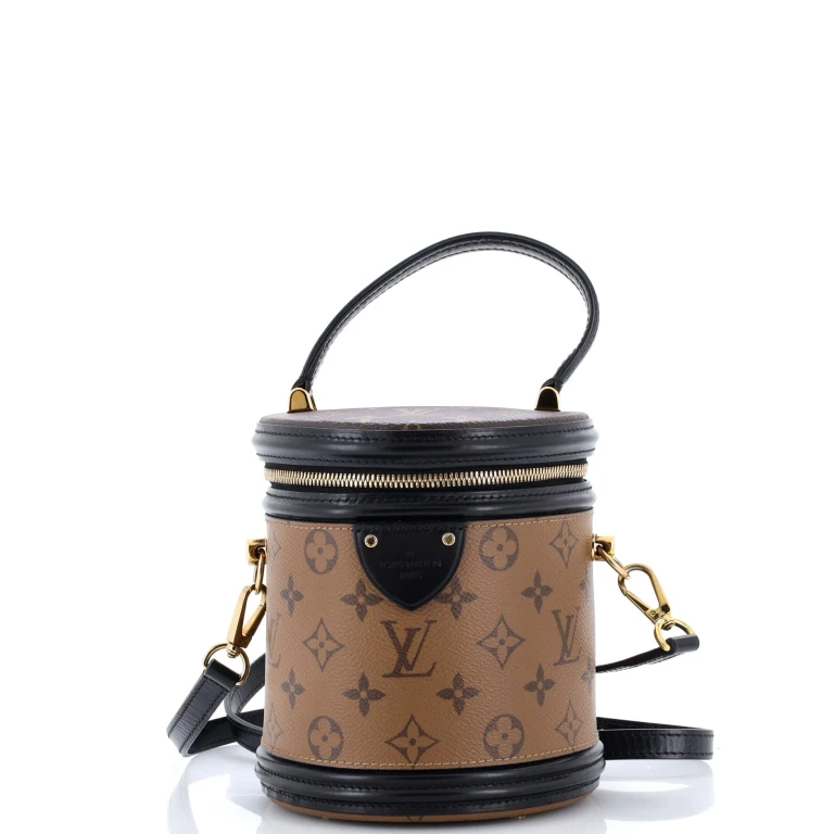 Cannes Handbag Reverse Monogram Canvas
