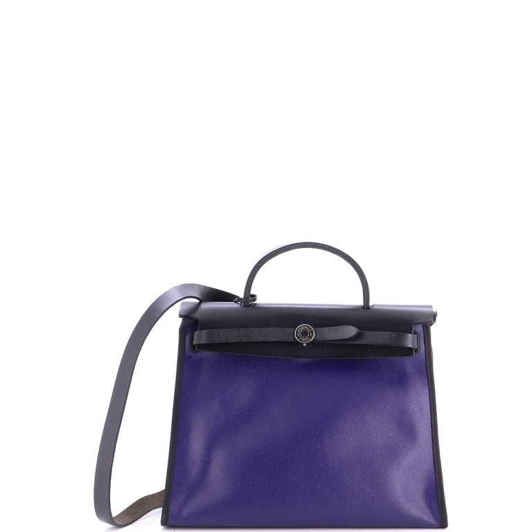 Herbag Zip Berline Vache Canvas and Leather 31