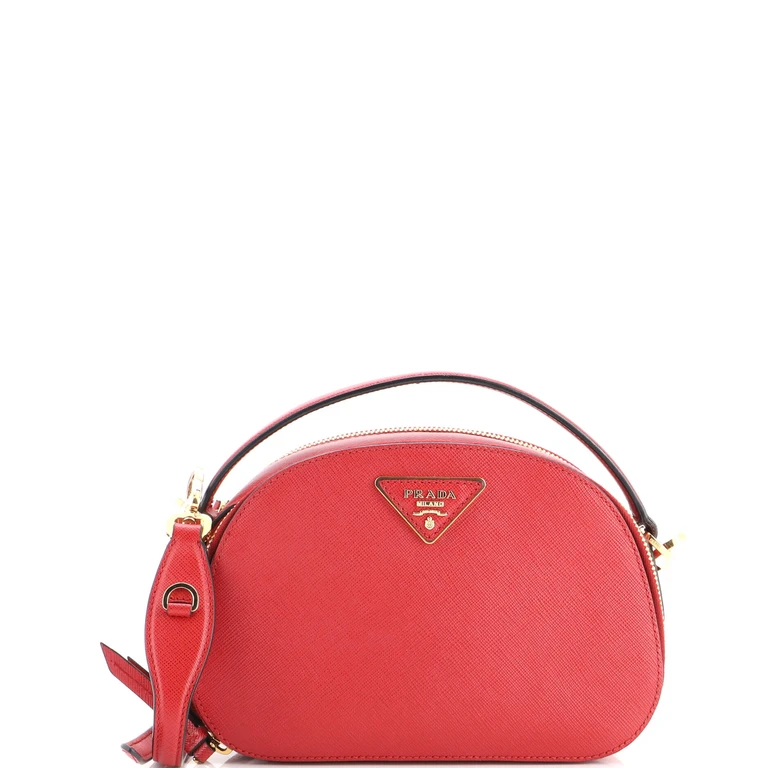 Odette Top Handle Bag Saffiano Leather Small