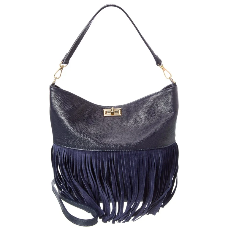 Arizona27 Leather Fringe Tote