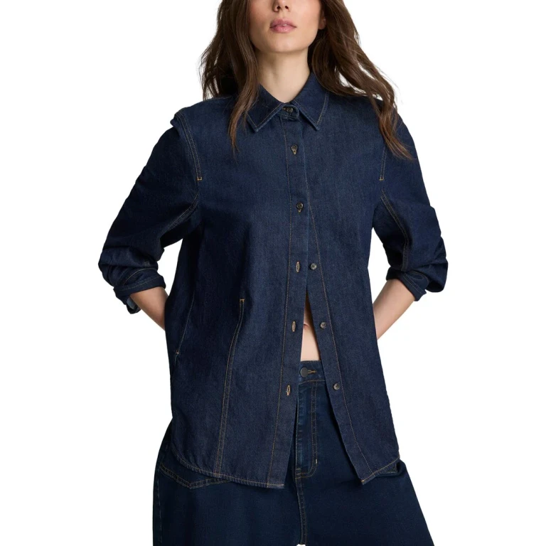Button Down Stitched Shirt
