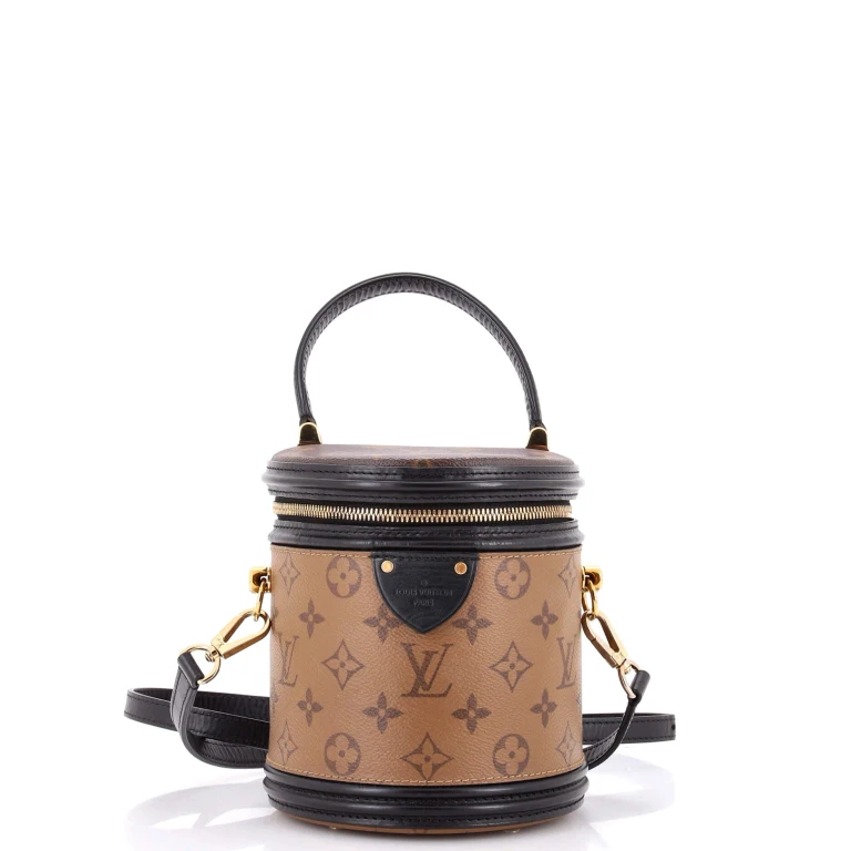 Cannes Handbag Reverse Monogram Canvas