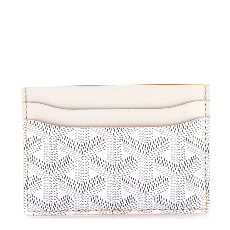 Saint Sulpice Card Holder Coated Canvas