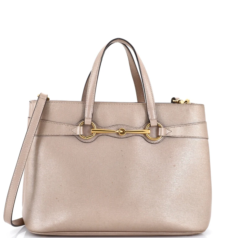 Bright Bit Convertible Tote Leather Medium