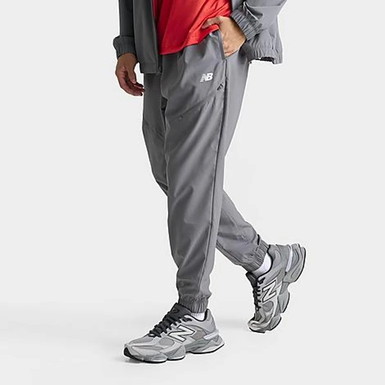 Woven Zip Pocket Jogger Pants in Castlerock