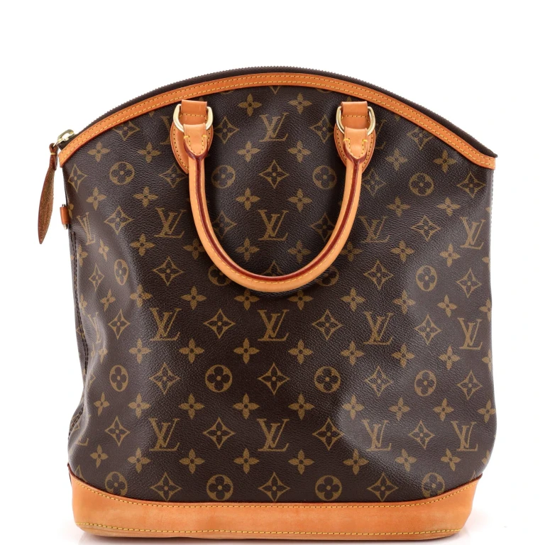 Lockit Handbag Monogram Canvas Vertical