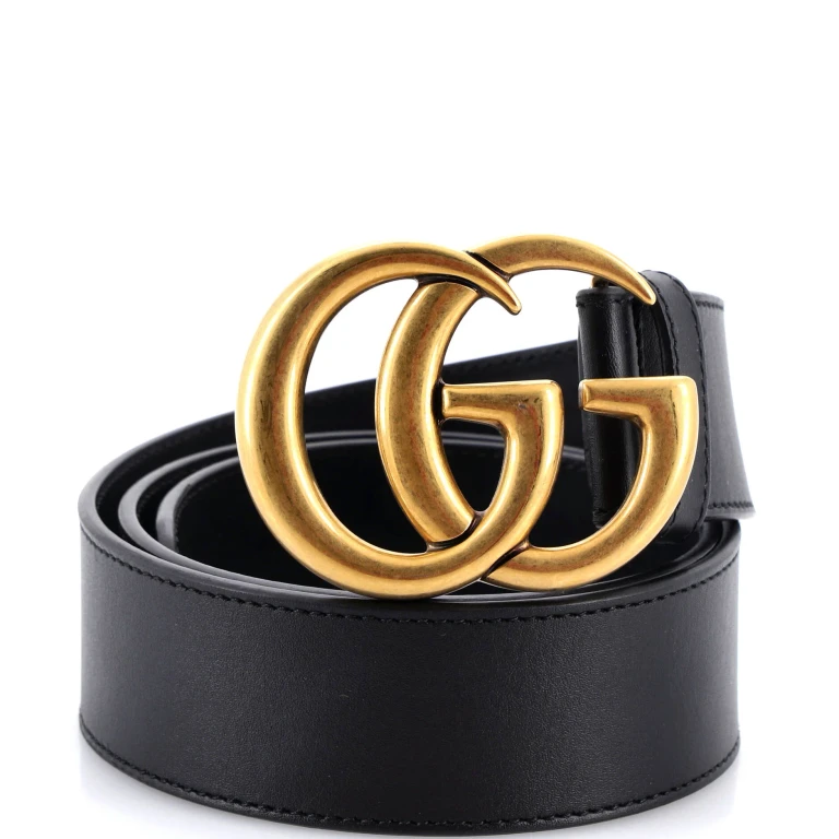 GG Marmont Belt Leather Wide