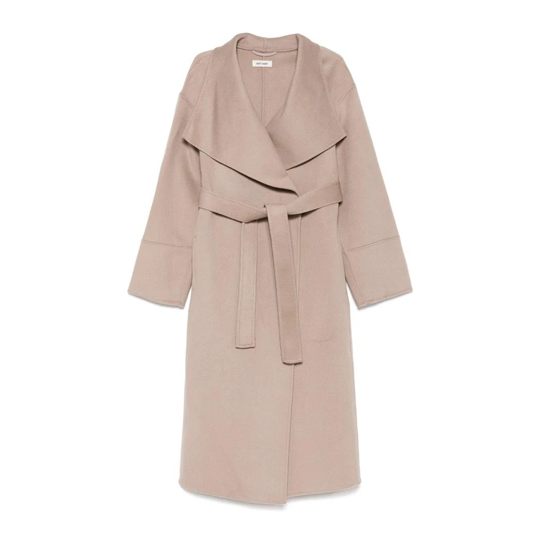 Manteau Au Genou - Beige (FW25SFW102610072DARKSAND)