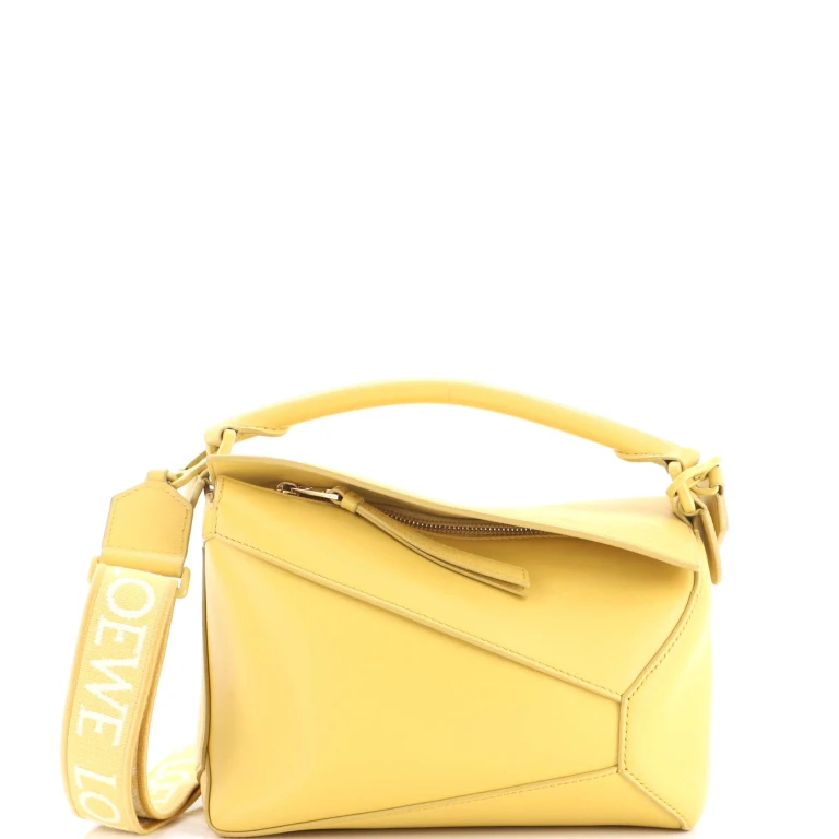 Puzzle Bag Leather Small