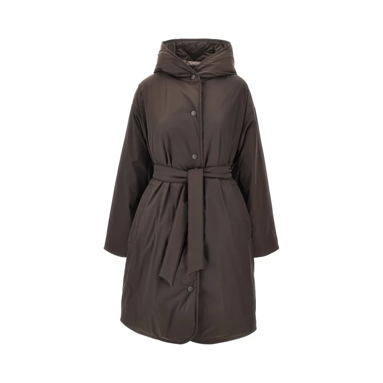 MAX MARA WEEKEND Reversible down jacket with belt Woman 38